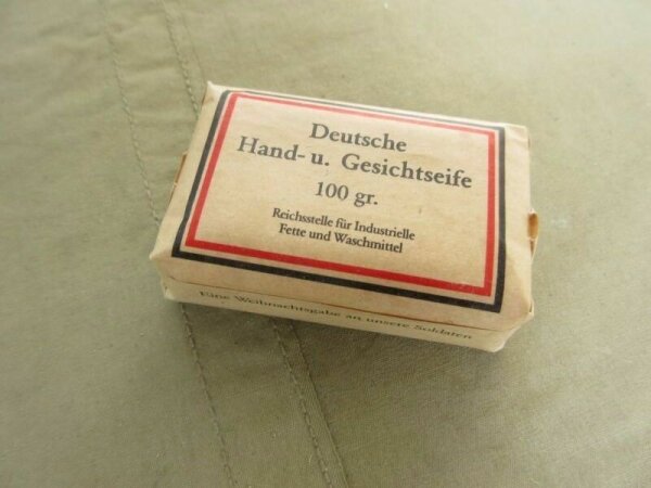 Deutsche Kernseife 100gr Soap Soldaten Front Greetings WH WW2 WK2 Wehrmacht