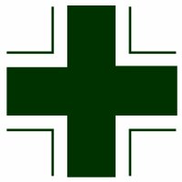 Balkenkreuz Fahrzeug Aufkleber Grasgrün Vehicle...