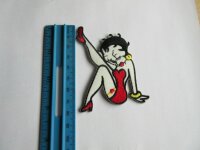 Betty Boop Silouette Pin-up WASP WAC Patch US Army...