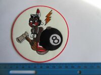 Bomb Squadron Indian Infantry 8 Ball Patch Airforce...