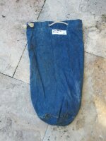Original US Army Bag Barrack Wäschesack Raw Denim...