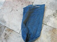 Original US Army Bag Barrack Wäschesack Raw Denim duffle Laundry Equipment WK2 #1