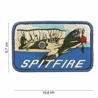 Patch Aufnäher Spitfire Airforce US Army Bomber...
