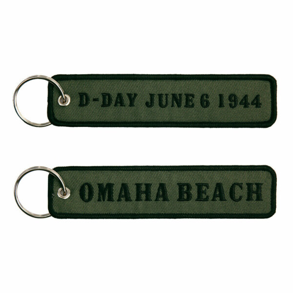 Keyring WK2 US Army Key Ring D-Day Omaha Beach Normandy 75 Anniversary