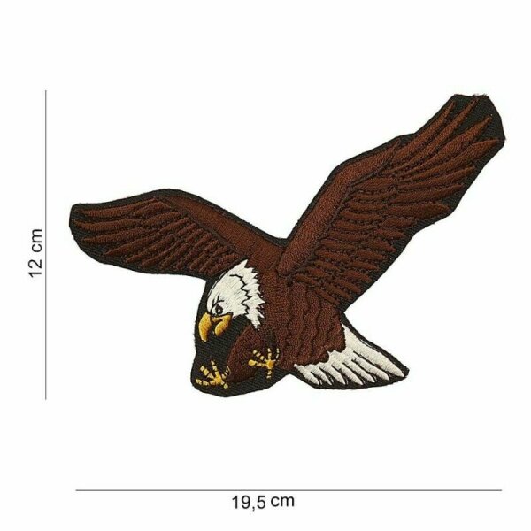 Flying Eagle Airborne Airforce US Army Flight Jacket Patch Adler Biker Weste Lge