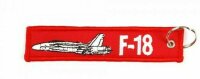 Schlüsselanhänger Kampfjet F-18 Jet Airforce...