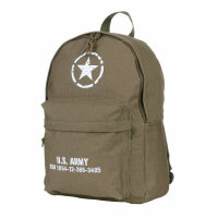 US Army Allied Star Rucksack Backpack Daypack Holiday...