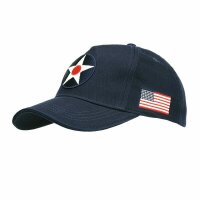 US Army Baseball Cap Blue Kokarde Air Corps Airforce...