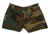 Woodland Camo Shorts 3-color US Army WAC WASP Uniform Hot...