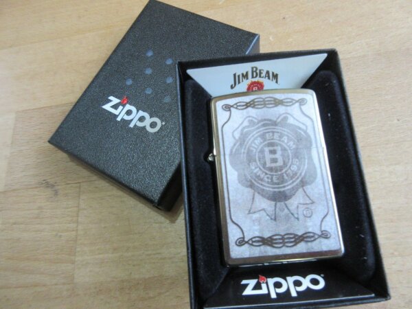 Zippo James B. Beam Jim Beam 1795 Kentucky Bourbon Whiskey Moonshine Original