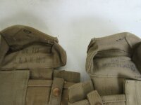 1 Stück WWII WK2 Magazintasche British Made Sten MK3 MP Mag Pouch Army 1942 1943