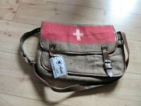 Armee Wolldecke Swiss Army Blanket Medical Bag Umh&auml;ngetasche Red Cross Tasche #2
