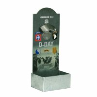 Flaschen&ouml;ffner Wand Retro Bottle Opener D-Day 101st...