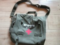 MASH M*A*S*H Medical Corps Kampftasche Schultertasche Brotbeutel Gro&szlig;