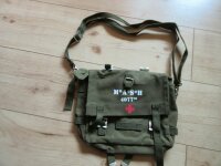 MASH M*A*S*H Medical Corps Kampftasche Schultertasche...