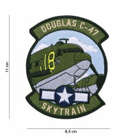 Patch Aufn&auml;her Douglas C-47 Skytrain Airforce US...