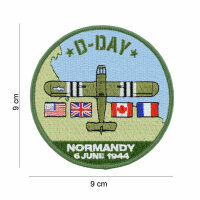 Patch Aufn&auml;her WACO Airforce US Army Bomber USAAF D-Day