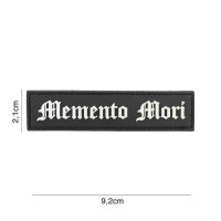 Patch Memento Mori &bdquo;Sei dir der Sterblichkeit...