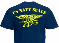T-Shirt US Army Navy Seals with Anchor & Eagle...