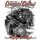 T-Shirt original Outlaw King of Kool Skull Biker Motorcycle Rockabilly Vintage
