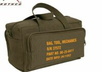 US Army Canvas GI Type Mechanics Tool Bag Oliv