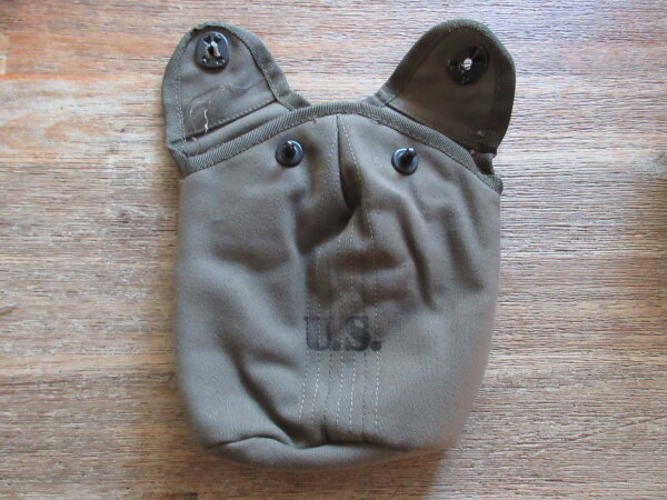 US Army Feldflaschenbezug M56 Canteen Bottle Cover Vietnam Nam 101st 82nd M-1956