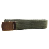 US Army Hosengürtel Officers Web Belt Buckle...