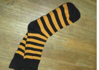 Prison Style Striped Socks Biker Socken Old School Heritage Vintage