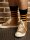 Prison Style Striped Socks Old School Heritage Vintage Red/White