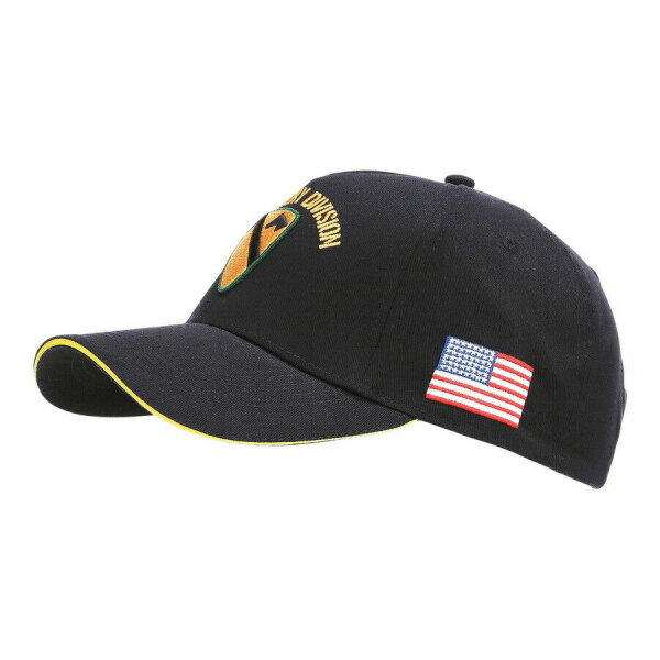 US Army Baseball Cap 1st Cavalry Division Vietnam First Team Patches Flag WWII