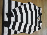 Prison Style Striped Longsleeve Shirt Fuck Stuck Motor...