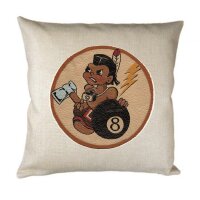 Pillow Cover 8th Reconnaissance Flying Squadron Nose Art...