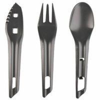 Wildo® The OCYs™ Besteckset Löffel Gabel Messer Outdoor Cutlery Set Camping Army