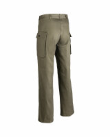 thumbnail image 2 of WW2 American HBT Trousers Replica - M43 Herringbone Twill Military Pants Olive Drab 2 of 9