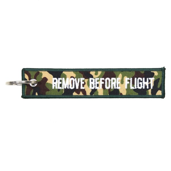 Schlüsselanhänger RBF Woodland Camo US Army Airforce USAAF