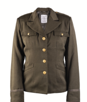 US Jacket Wool Fieldjacket OD Officers Class A WAC Women...