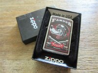 Zippo Feuerzeug Famous Rider Wolf Original 1980 Biker...