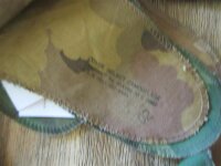 Original US Vietnam Helmet Cover Mitchell Leaf Camo NAM