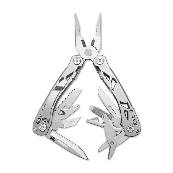 Task Force 2215® MultiTool 16-in-1 Set Schere Zange Messer Öffner Säge