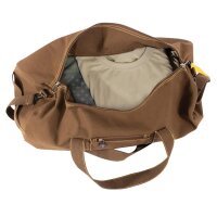 US Army Canvas Equipment Bag Reisetasche Umhängetasche Schultertasche Brown 24"
