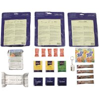 Trek n Eat 1 Day Food Ration Breakfast Lunch Dinner Snacks Sweets Drinks