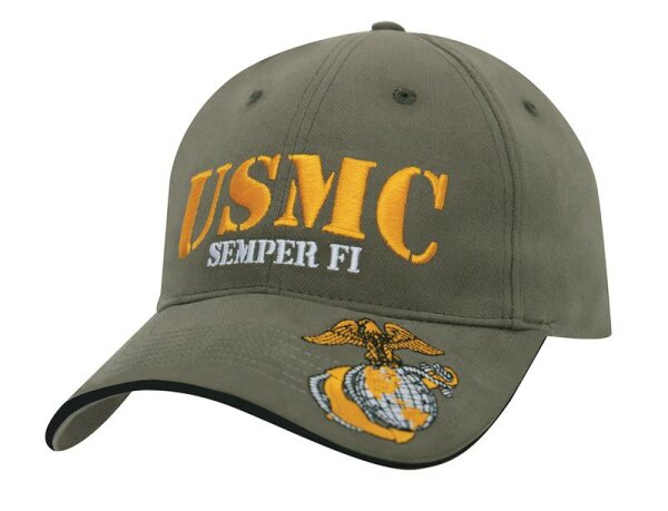 United States Marines USMC Semper Fi Low Profile Cap Officially Licensed