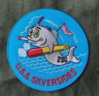 Patch WWII Navy USN U.S.S. Silversides 236rd US Army...