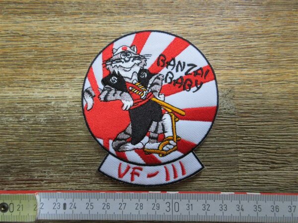 Patch WWII BANZAI BABY VF -111 TOMCAT US Navy Fighter Squadron