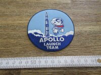 Patch US Army Snoopy Astronaut Apollo Launch Team NASA Flight Jacket