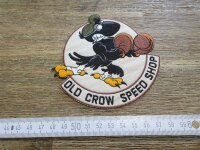 Patch Old Crow Speed Shop Boxing Flightjacket