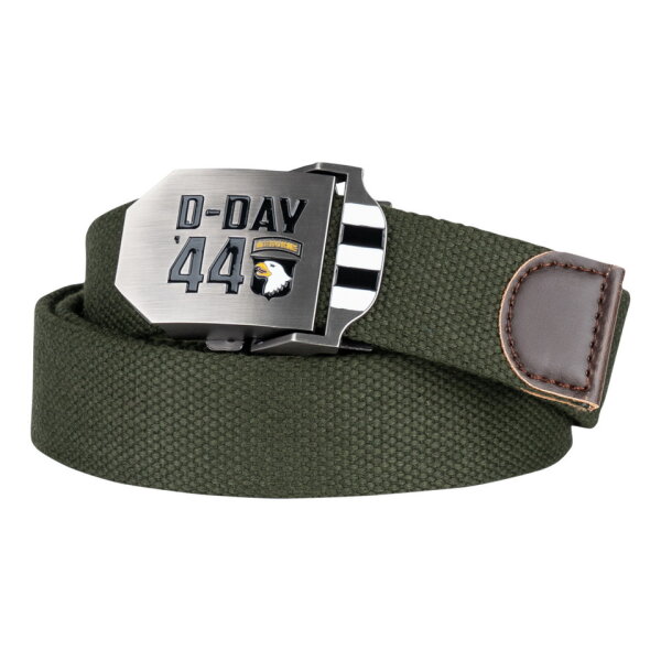 US Army Webbing Belt D Day 1944 101st Airborne WWII