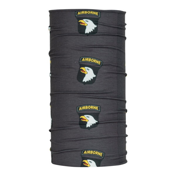 Wrap Schlauchschal D-Day US Army 101st Screaming Eagle 101st Airborne Grau
