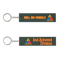 Keychain Hell on Wheels 2nd Armored Division US Army...