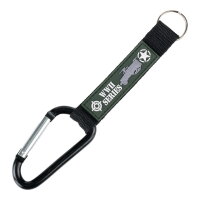 Keychain Carabiner Hook US Army WWII Series Allied Star...